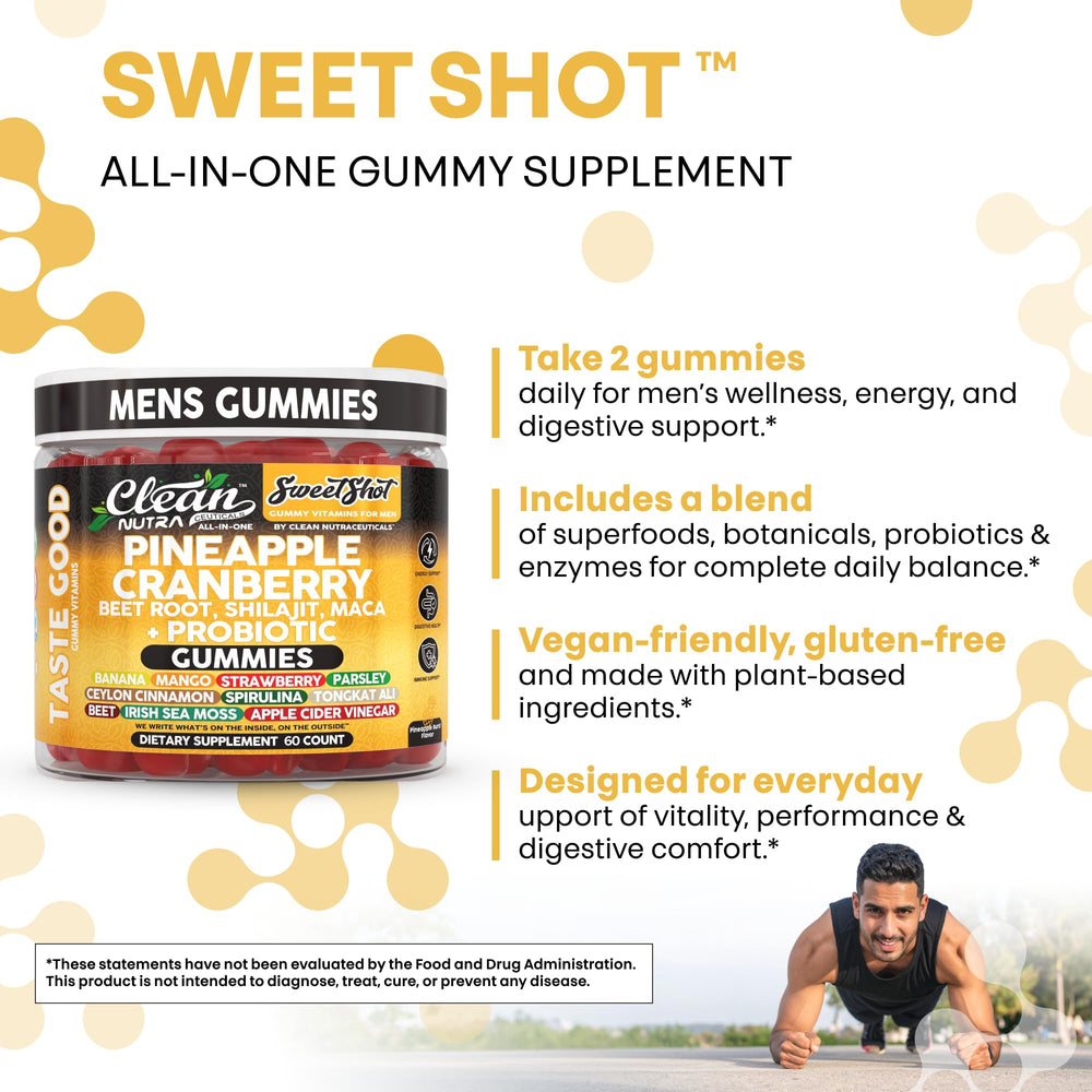 Clean Nutra ceylon cinnamon gummies close-up with warm spice notes for flavor and balance.