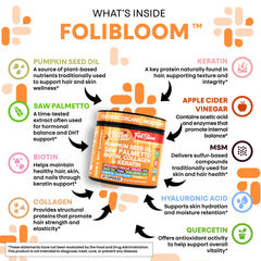 Clean Nutra collagen MSM hair supplement packaging showing multi-ingredient formula.