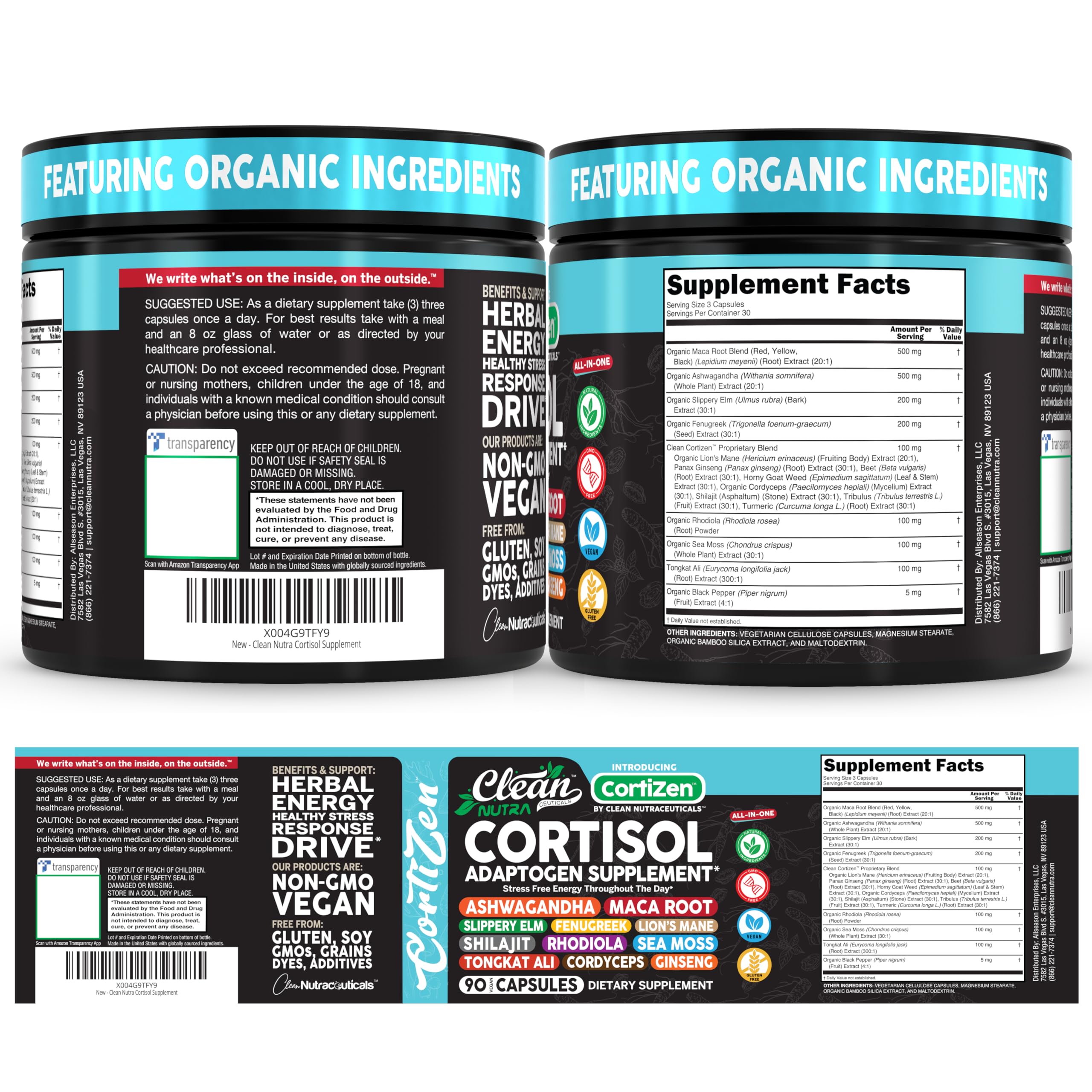 Clean Nutra Cortisol for Women lifestyle scene with an active woman enjoying energy