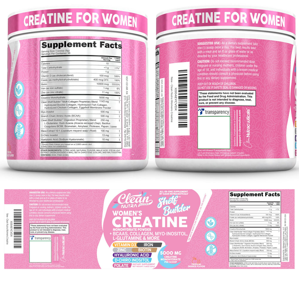 Clean Nutra Iron Zinc pills pack for daily energy and immunity
