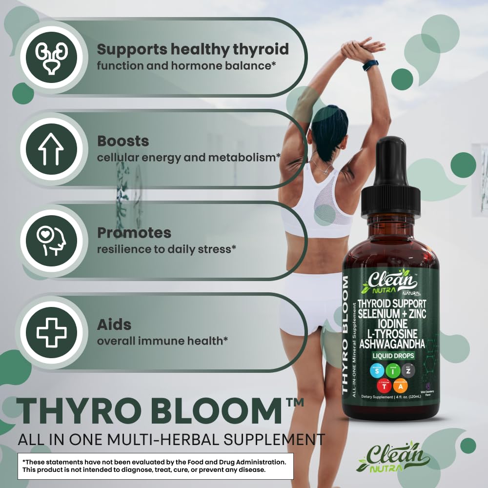 Clean Nutra Thyroid Drops travel-pack emphasizes on-the-go use