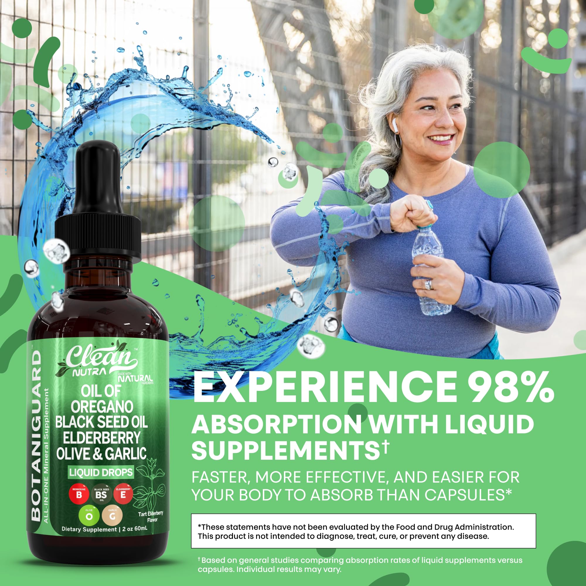 Clean Nutraceuticals concentrated 10-1 and 30-1 extracts in one tincture
