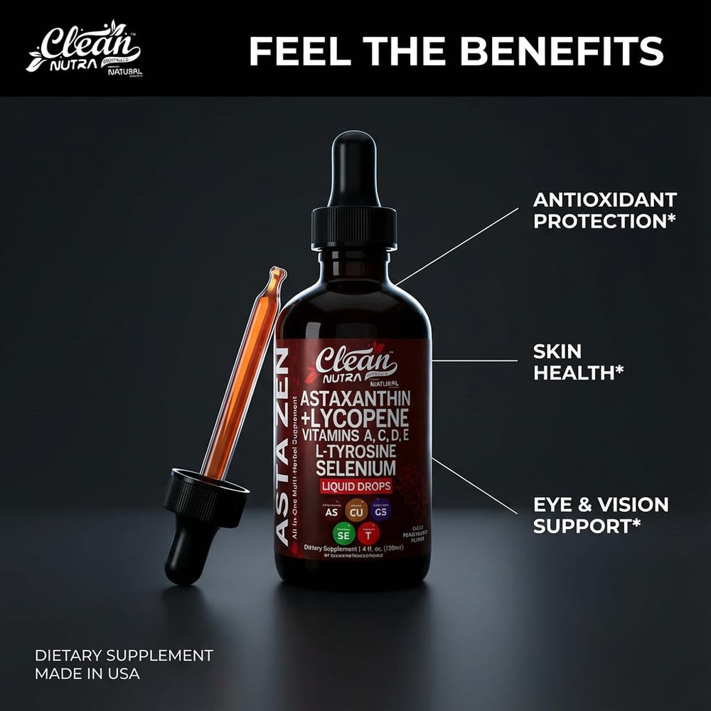 Absorption-focused Clean Nutraceuticals drops illustrate enhanced uptake potential.