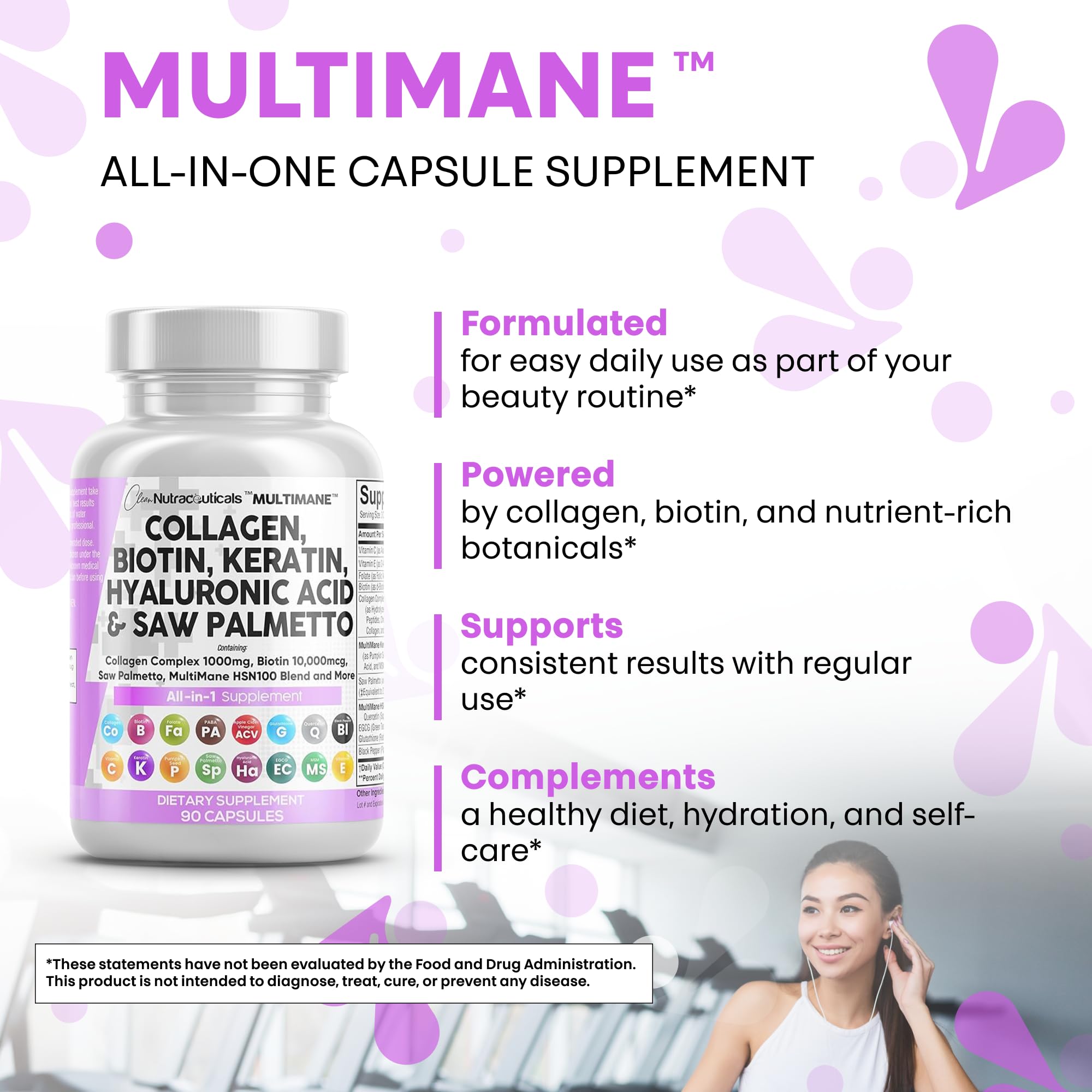 Clean Nutraceuticals 16-in-1 formula bottle shown for comprehensive support
