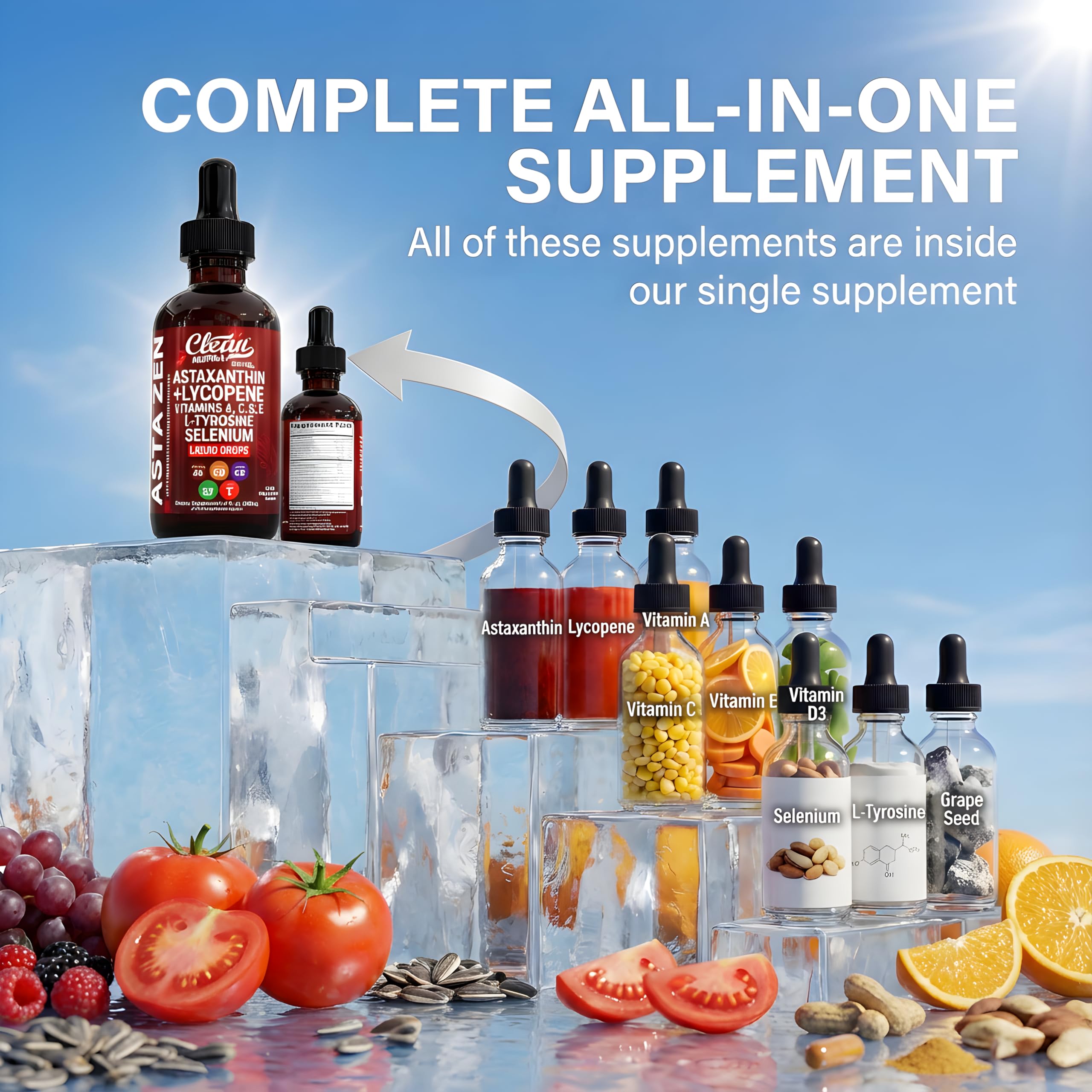 Clean Nutraceuticals drops bottle on kitchen counter suggesting daily routine.
