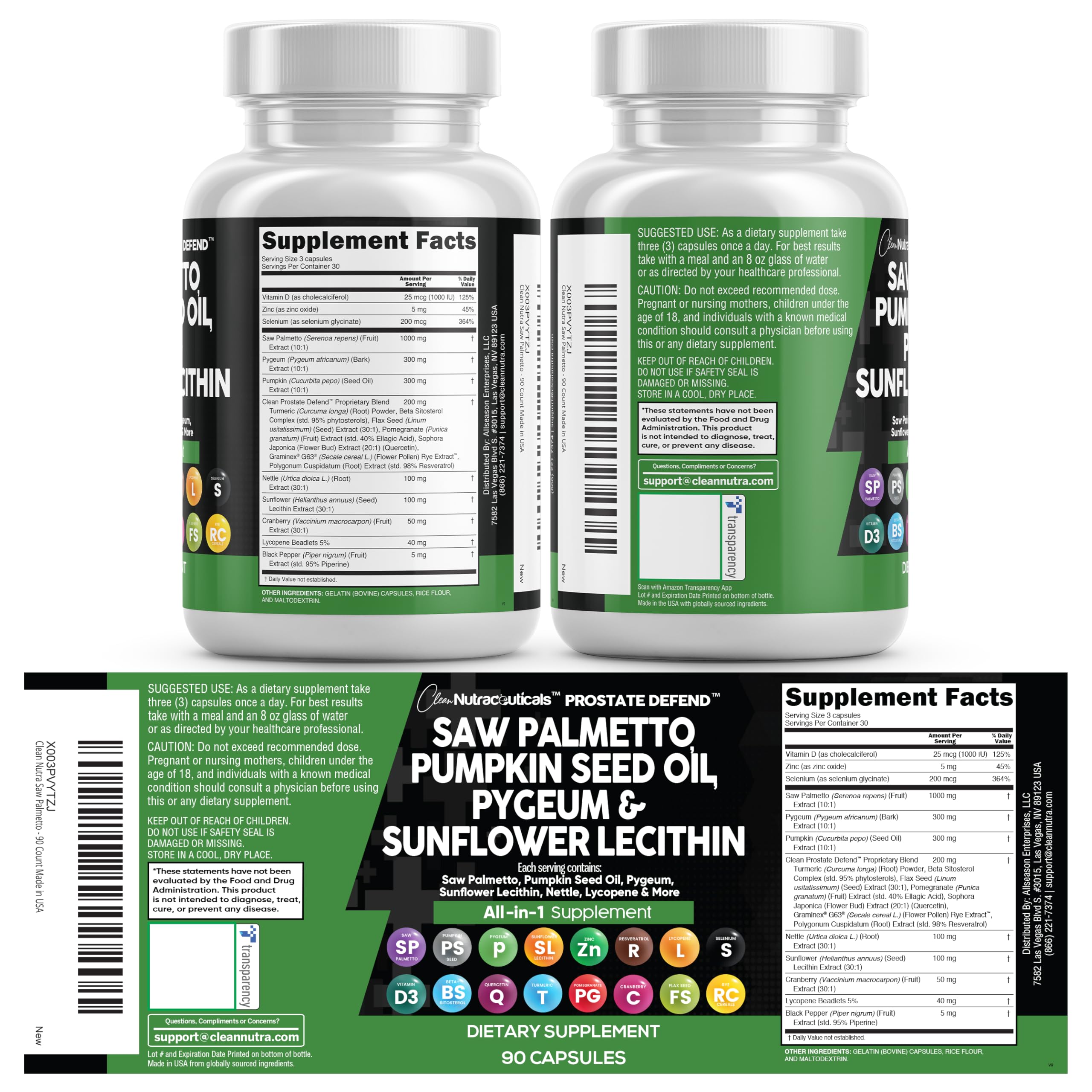 Clean Nutraceuticals Black pepper extract for enhanced absorption in capsules