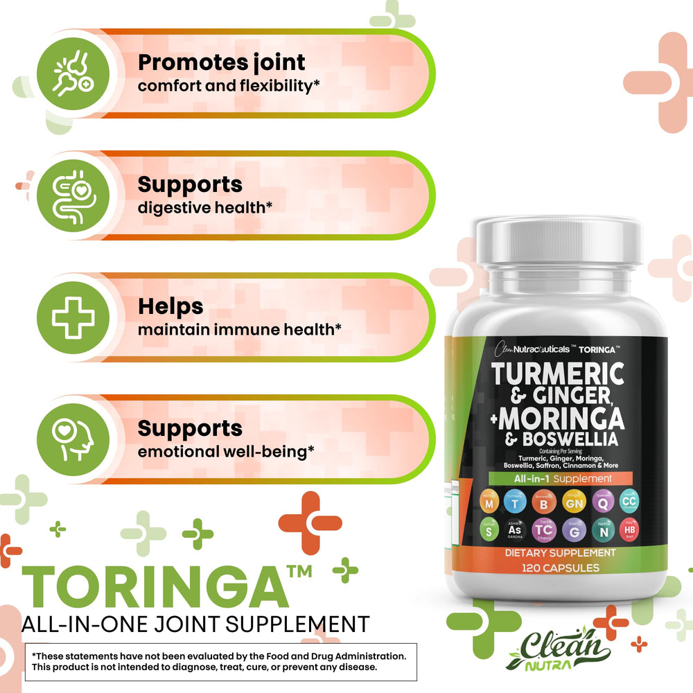 Clean Nutraceuticals boswellia-extract capsules arranged neatly for daily support.