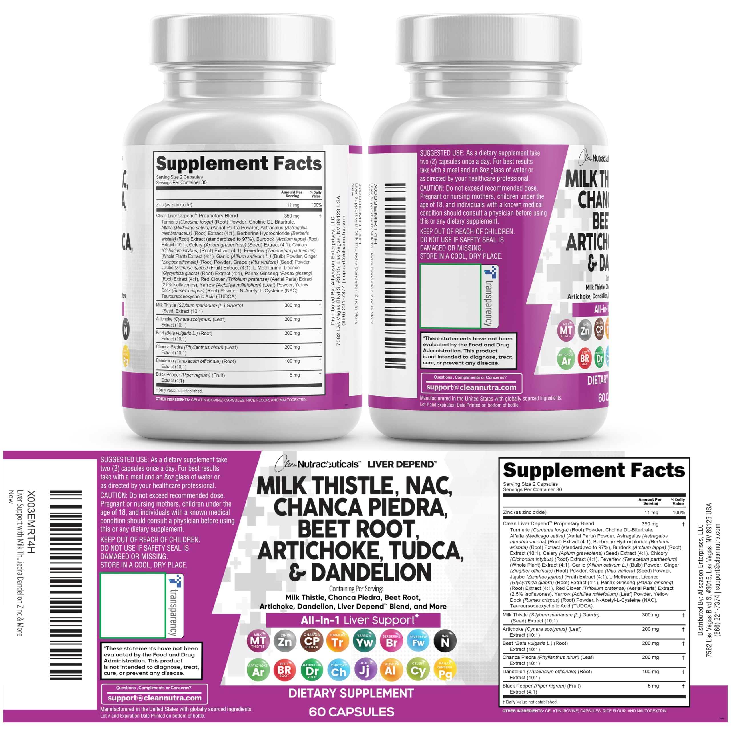 Clean Nutraceuticals Ginger blend bottle highlights comfort and wellness