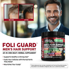 Spoons with hair growth ingredients illustrating blend of botanicals.