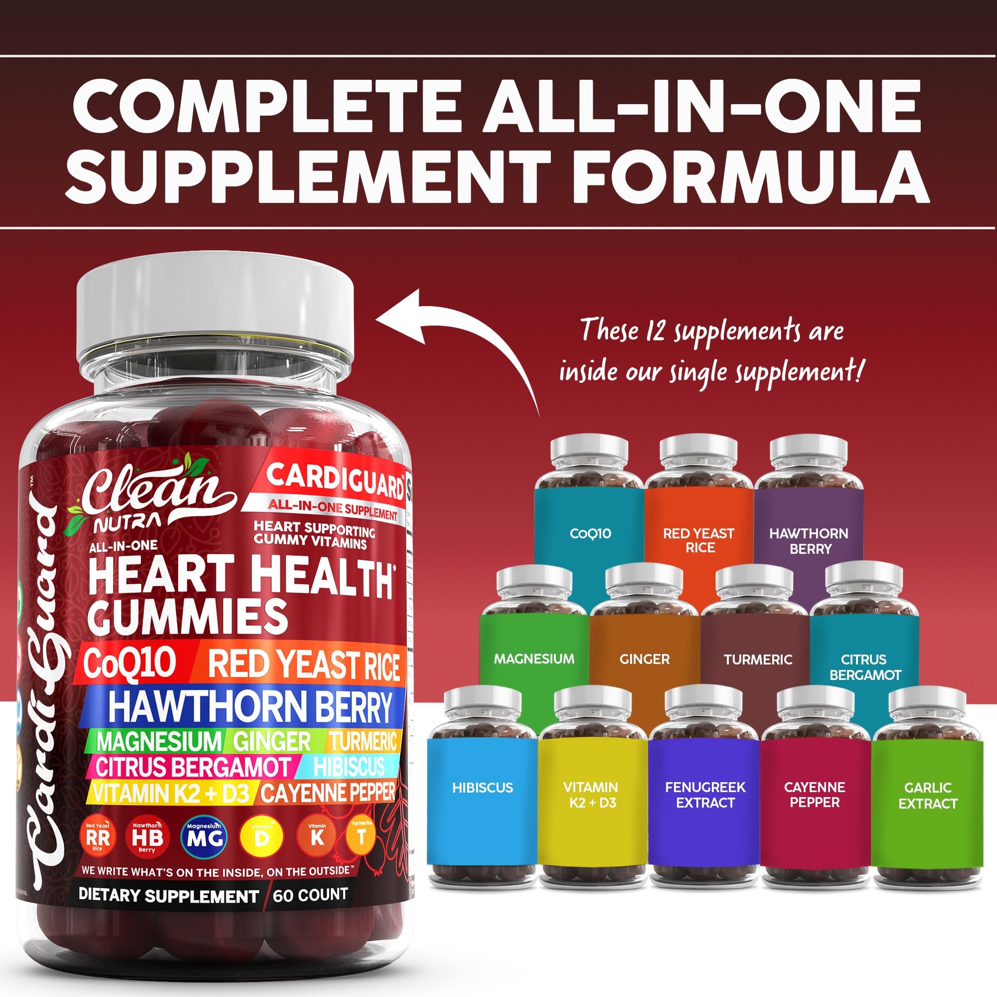 Clean Nutraceuticals Hawthorn berry capsules for a flavorful daily routine