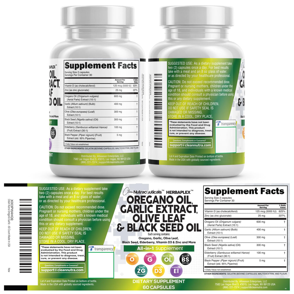 Clean Nutraceuticals All-In-One Immune Support box for simple routines.