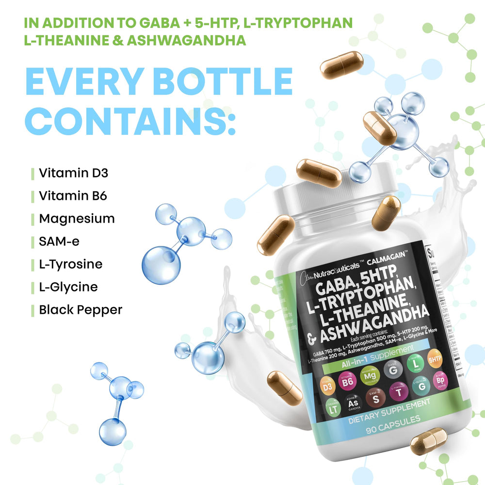 Clean Nutraceuticals L-Glycine scoop highlighting amino acid for relaxation