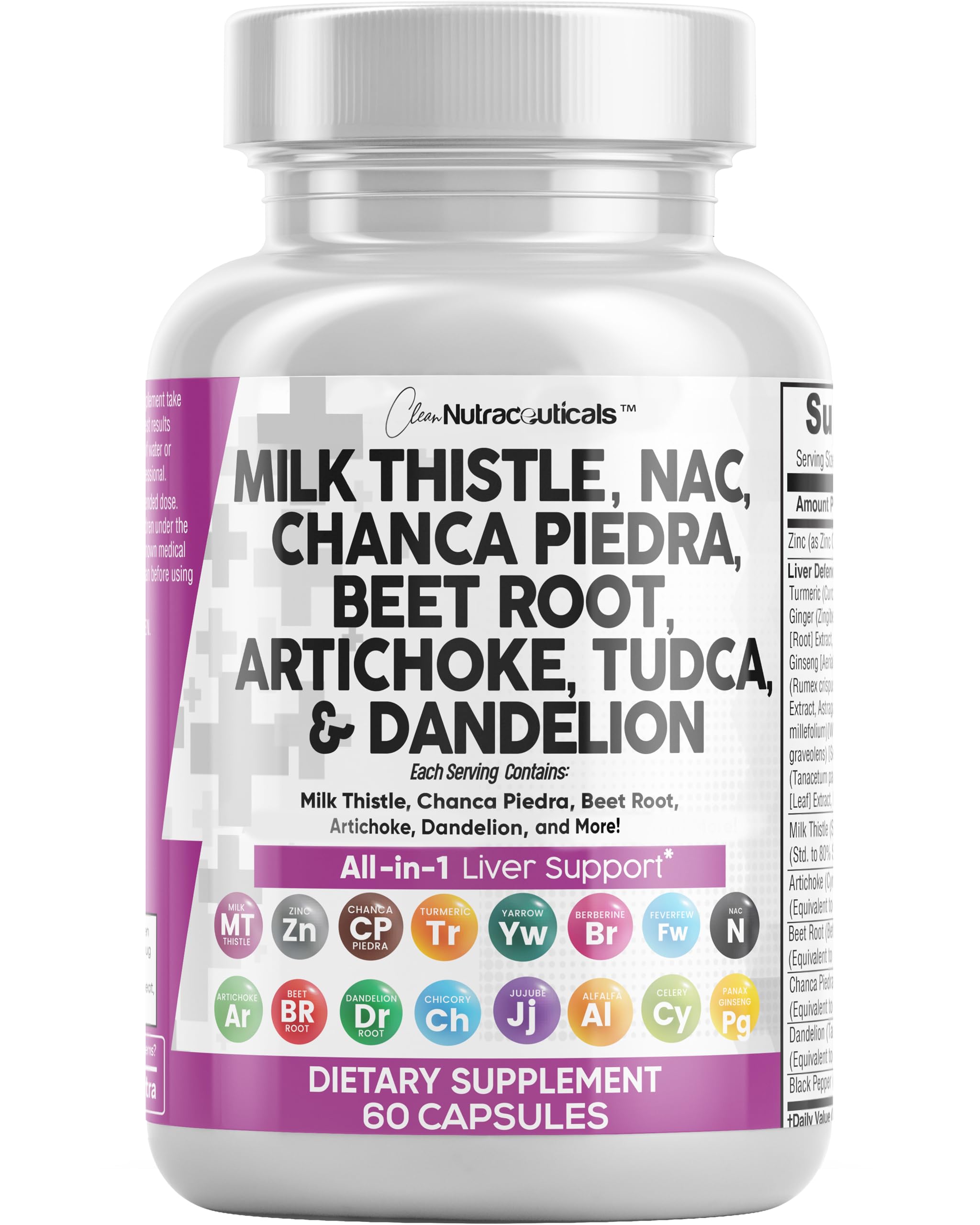 Clean Nutraceuticals Liver Defend bottle for daily liver support