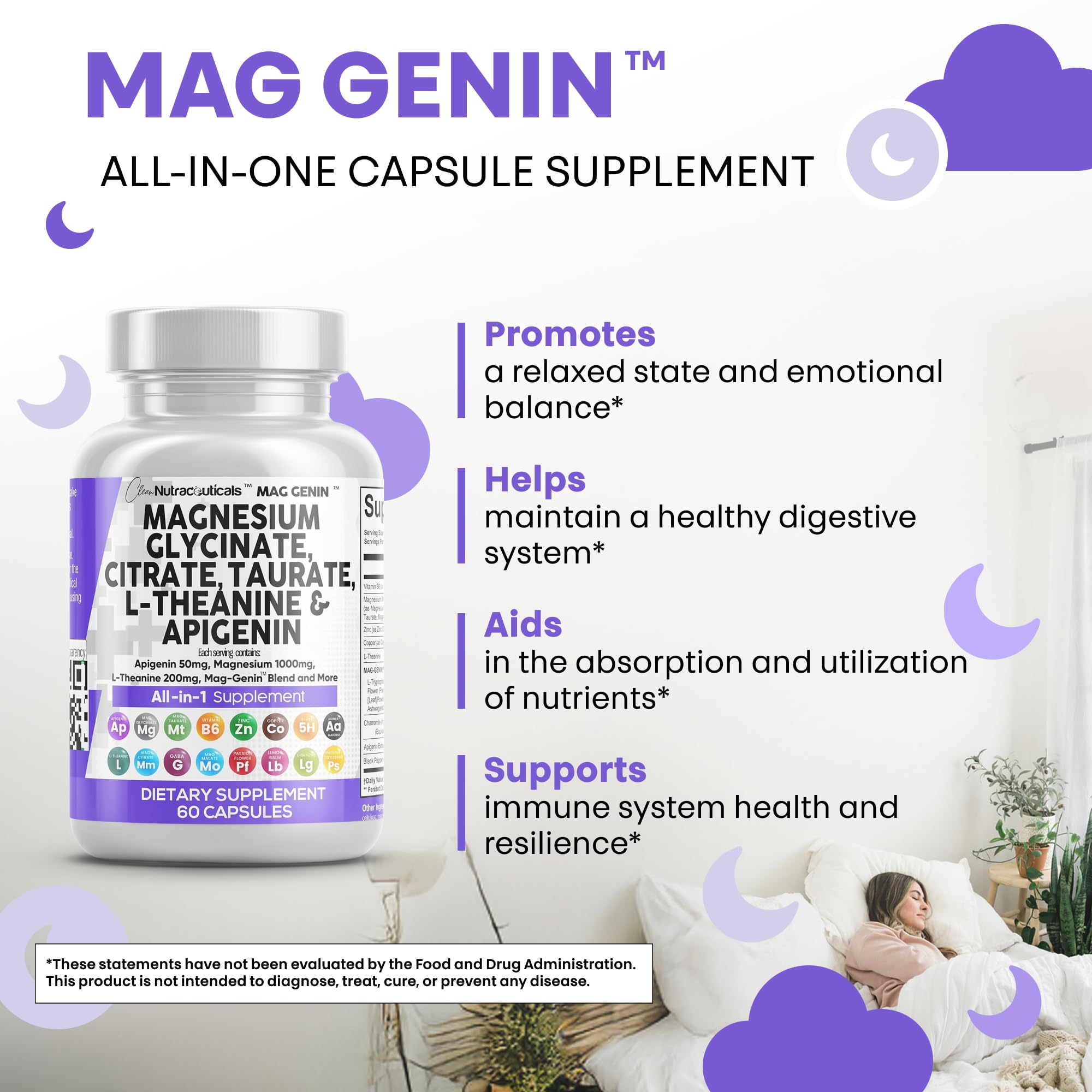 Mag Genin is suitable for men and women seeking balanced wellness.