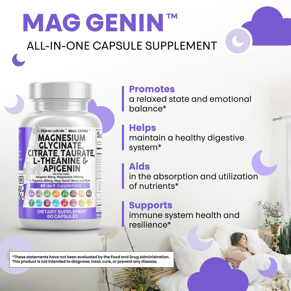 Mag Genin is suitable for men and women seeking balanced wellness.