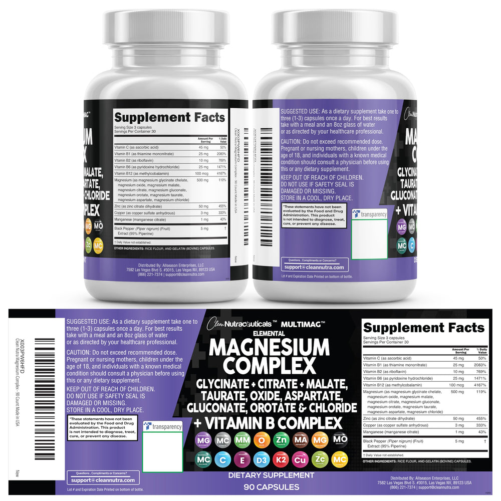 Clean Nutraceuticals MultiMag facility logo indicating quality manufacturing