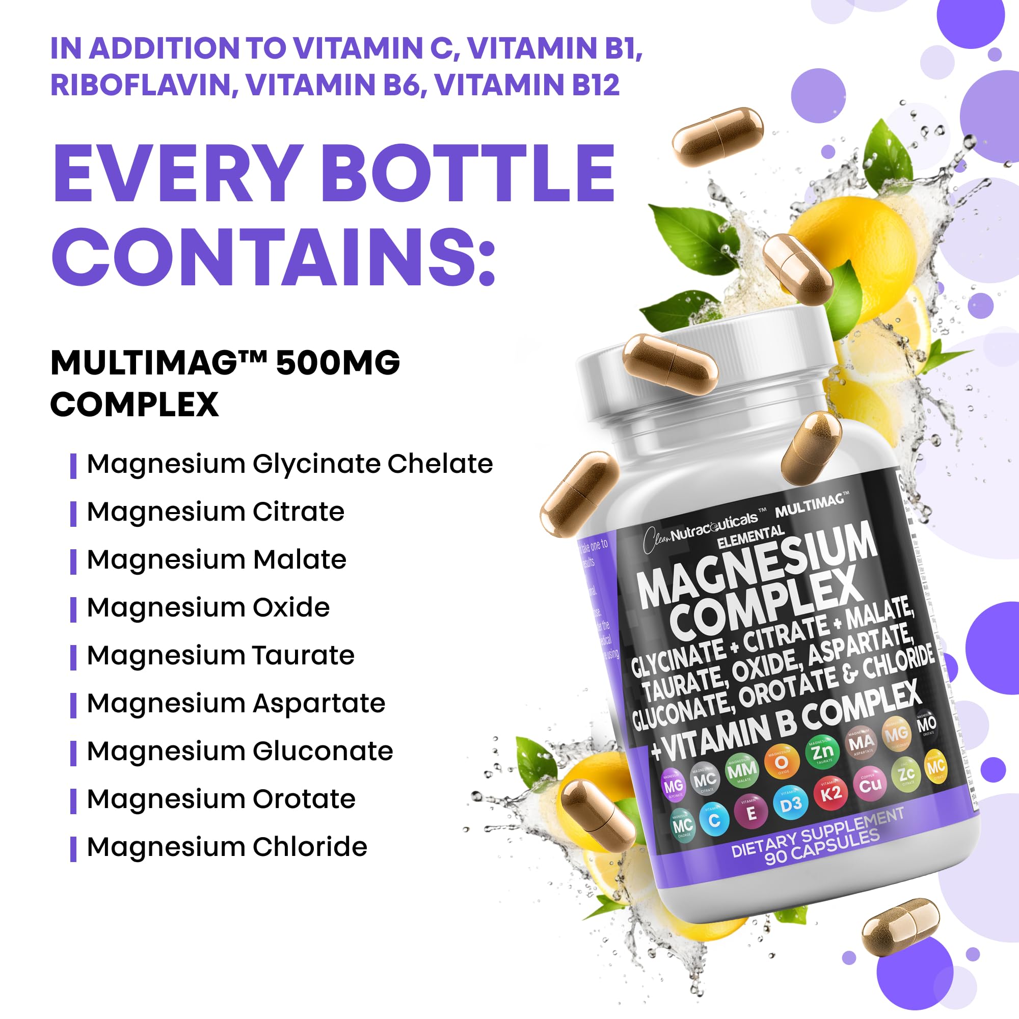 Clean Nutraceuticals MultiMag scene suggesting sleep and relaxation benefits