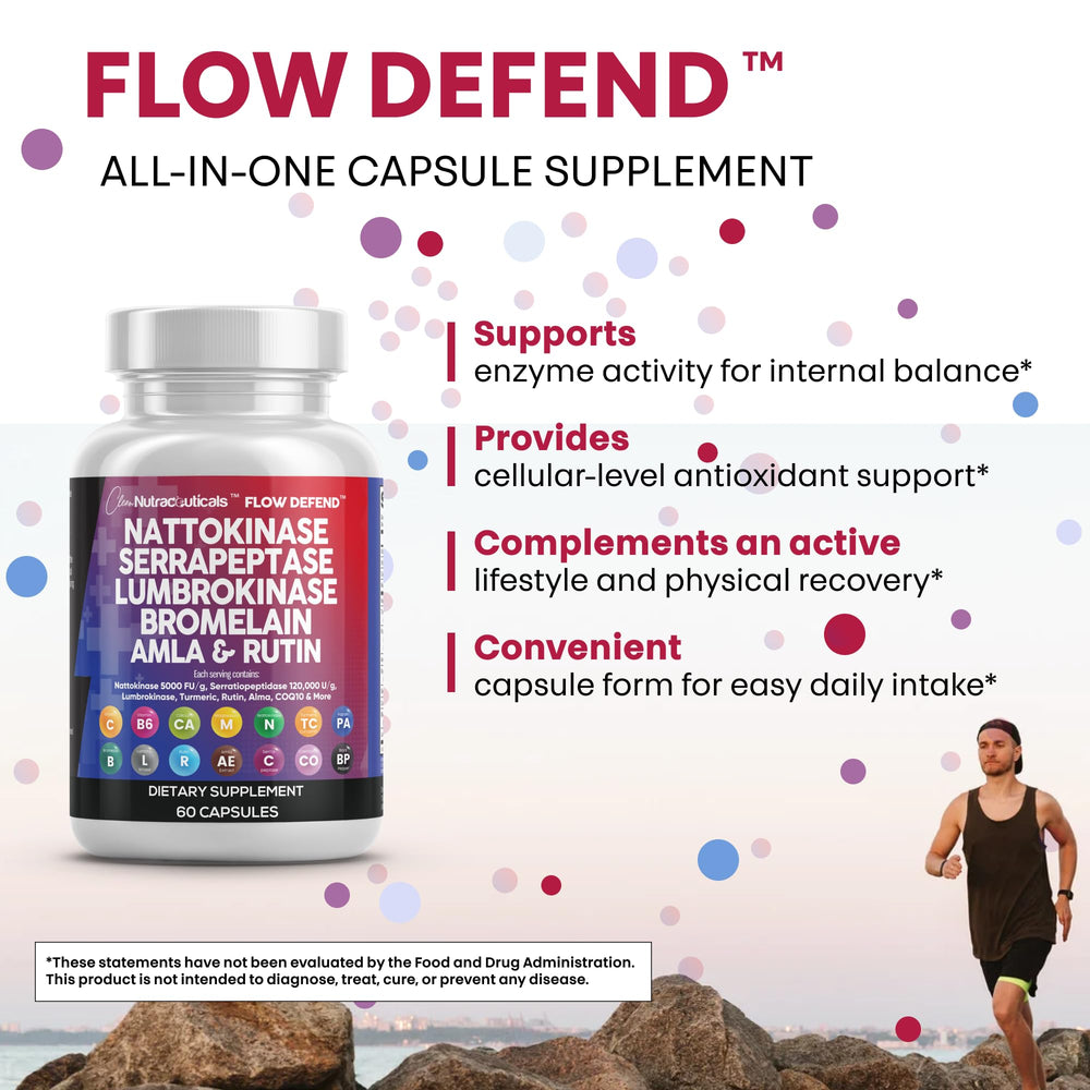 Clean Nutraceuticals papaya enzyme blend capsules for gentle digestion support.