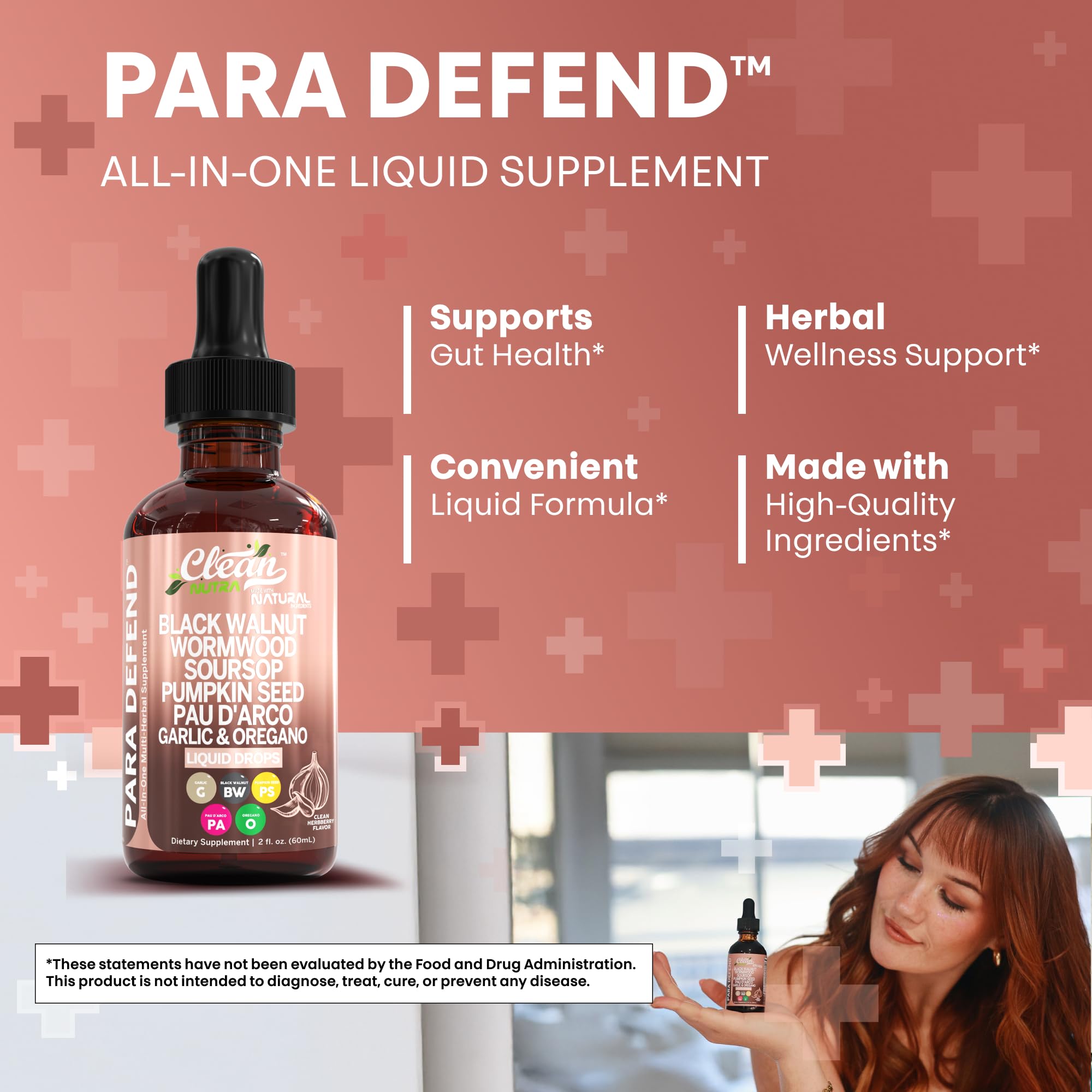 Clean Nutraceuticals Para Defend pumpkin seed oil visual