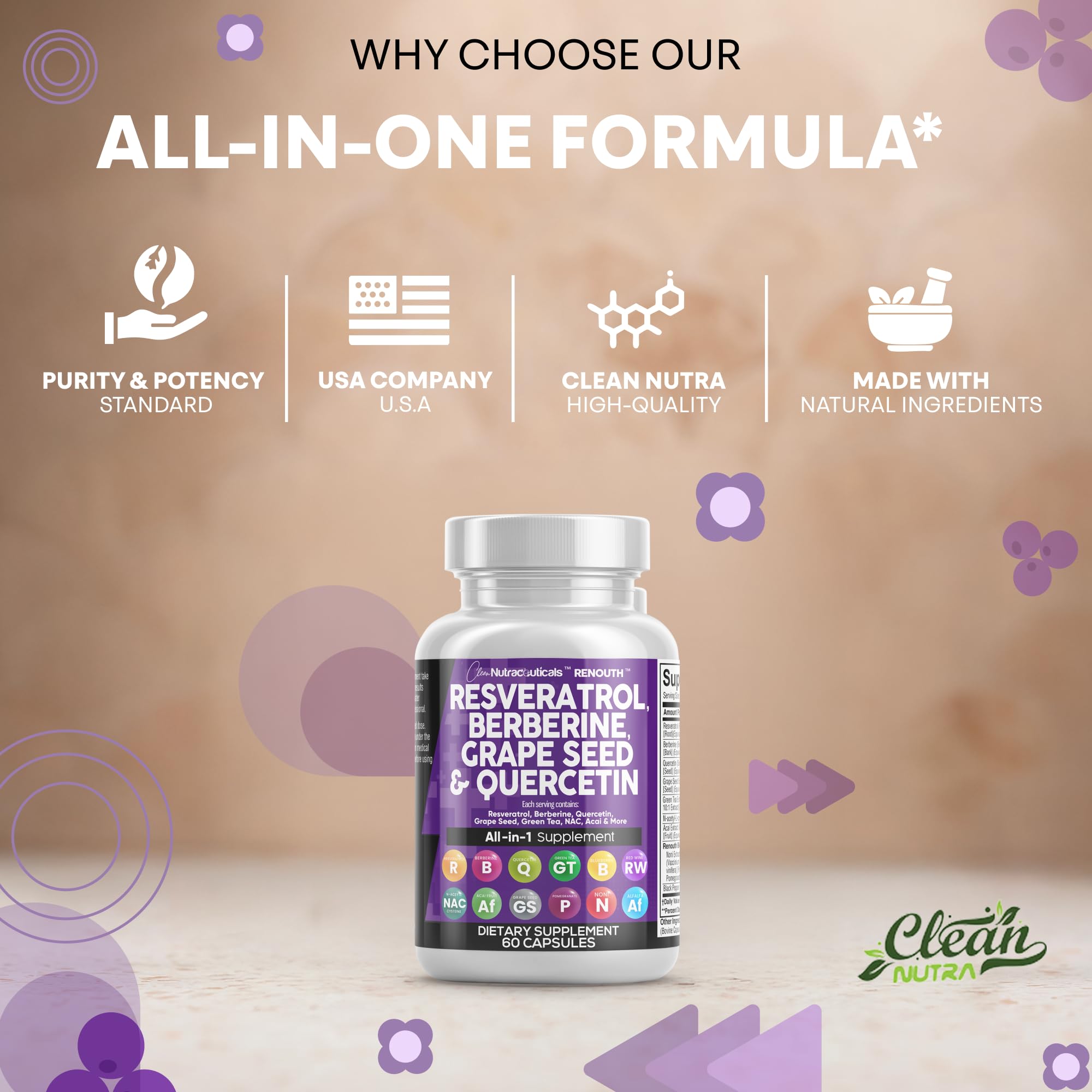 Renouth on-the-go lifestyle scene suggesting easy daily supplementation.