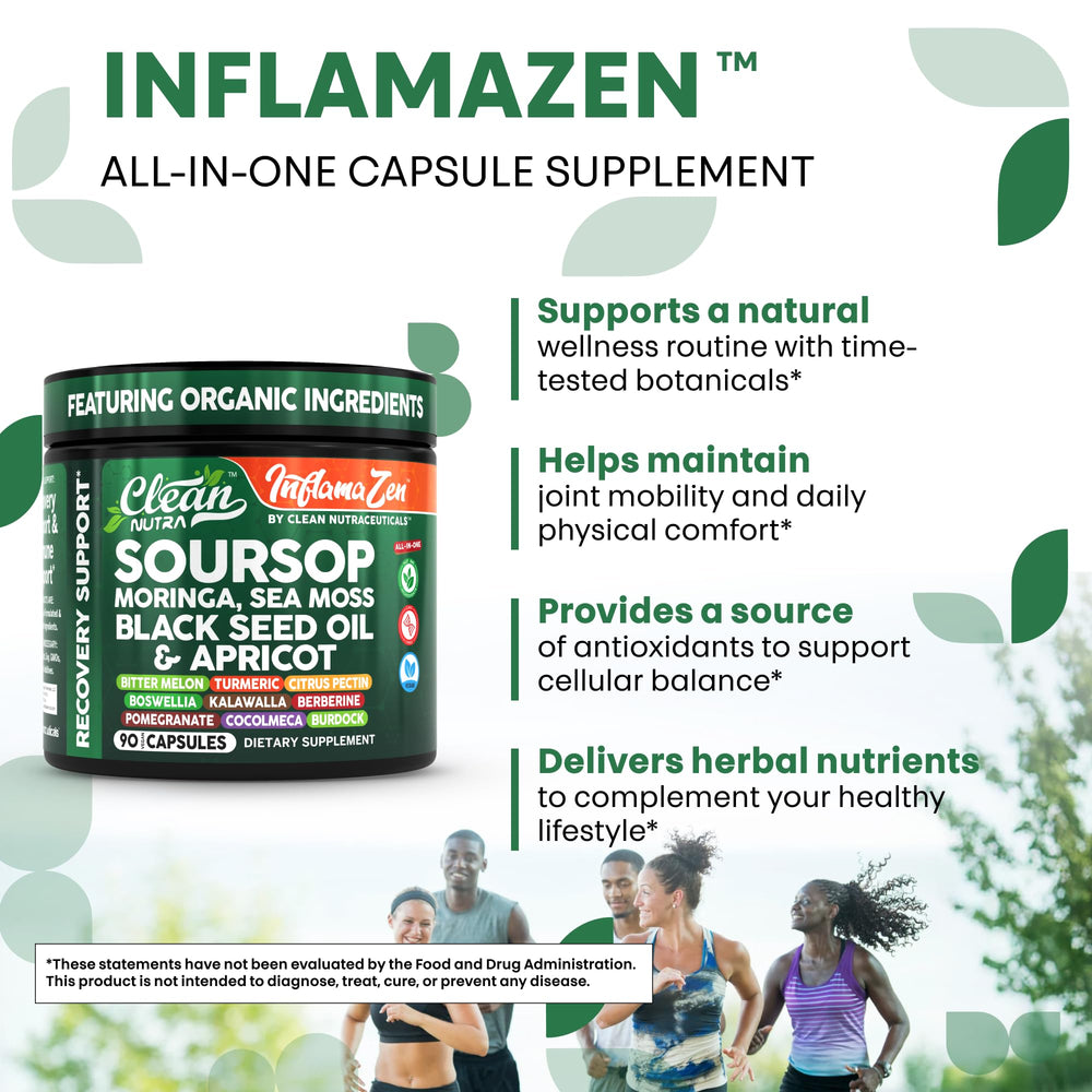 Clean Nutraceuticals turmeric and boswellia capsules for joint comfort.