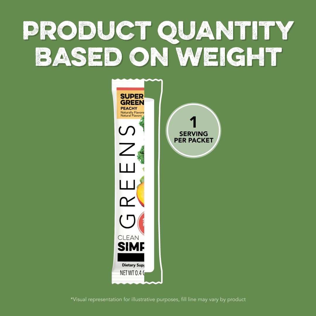 Clean Simple Eats Greens Raspberry Lemonade bottle highlights flavor variety.