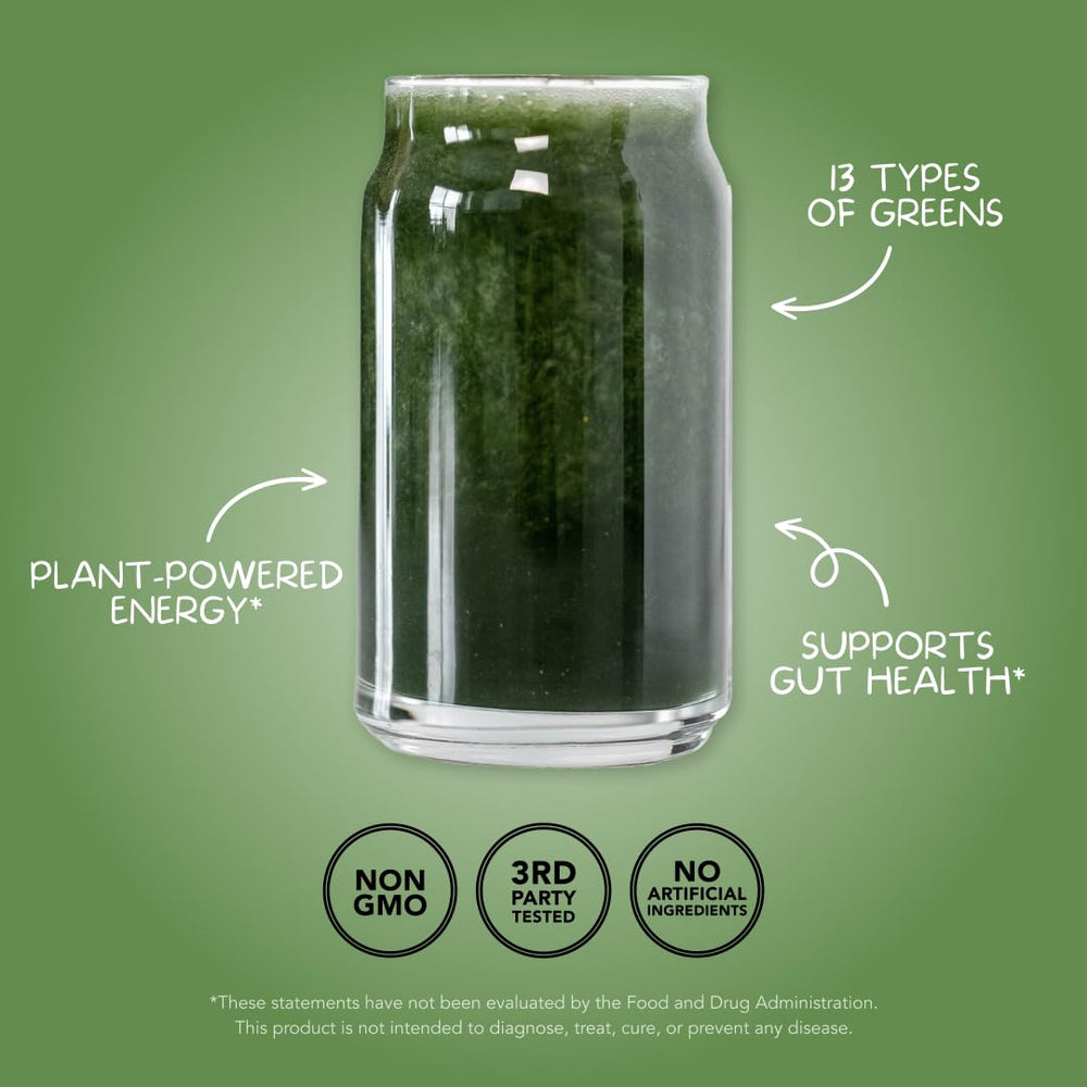 Clean Simple Eats Greens Variety Sweet Lemon powder tub adds zing to smoothies