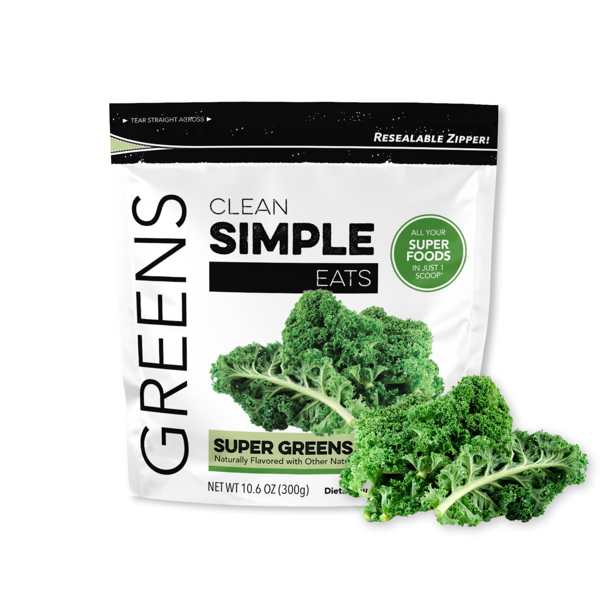 Clean Simple Eats Super Greens Powder – Gluten Free Greens with Chlore ...