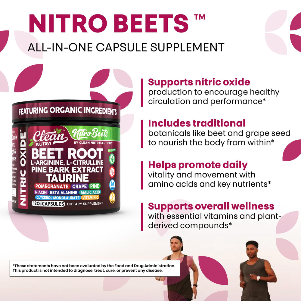 Clean Nutra label and capsule tray conveys transparency and clean labeling