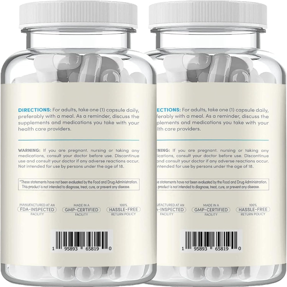 Clear Formulas CoQ10 capsules close-up showing easy-to-swallow softgel form.