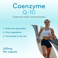 Seal of USA-made facility for Clear Formulas CoQ10 ensures quality
