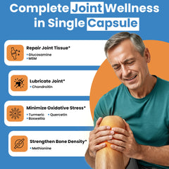 Clear Probiotics MSM turmeric boswellia capsules support daily mobility.