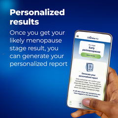 Clearblue packaging featuring a QR code for quick app download