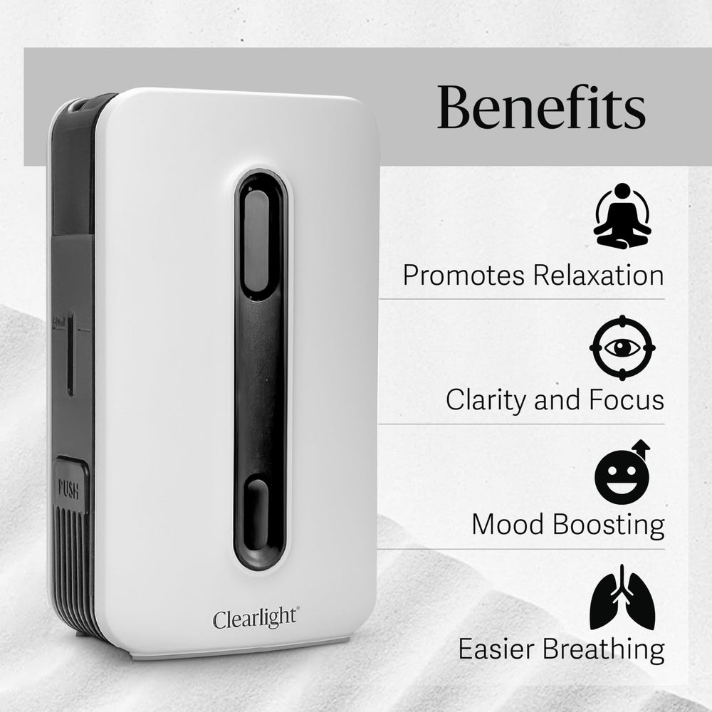 Clearlight diffuser extended diffusion up to four hours for longer sessions
