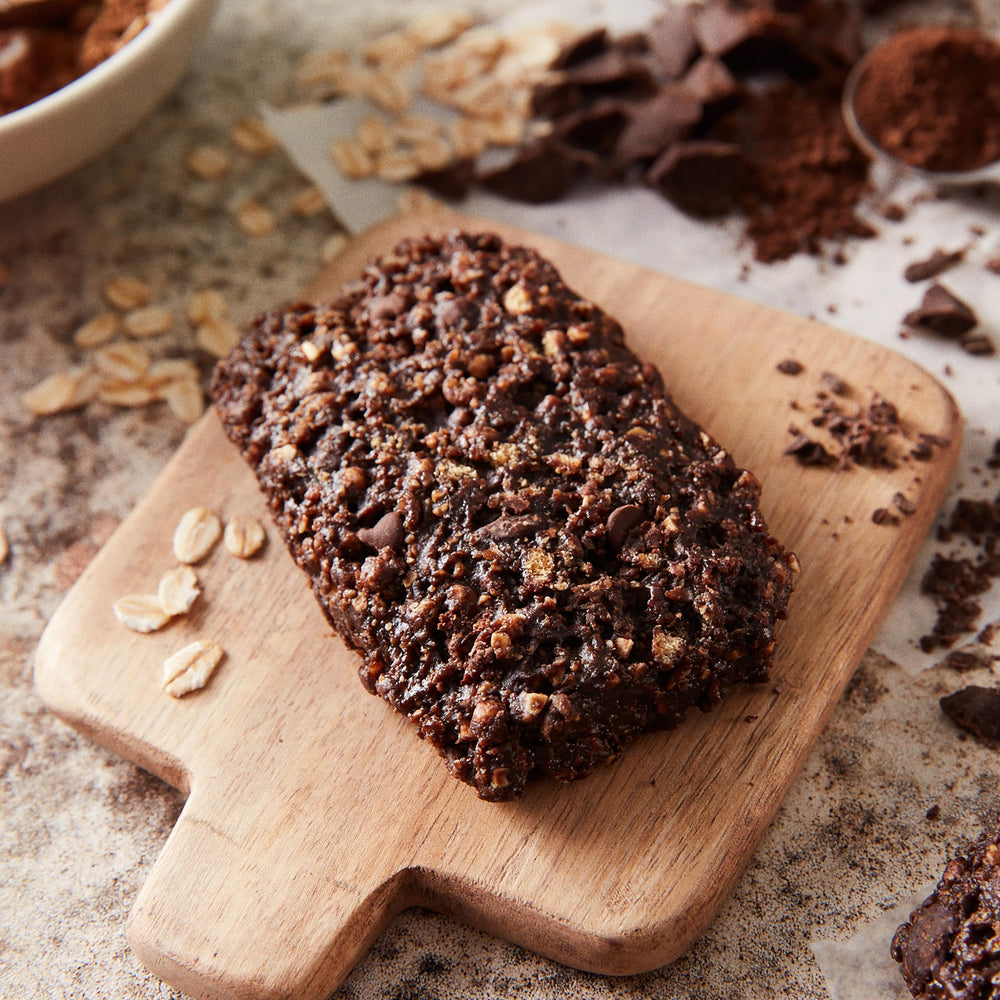 On-the-go energy for workouts with Chocolate Brownie CLIF Bar.