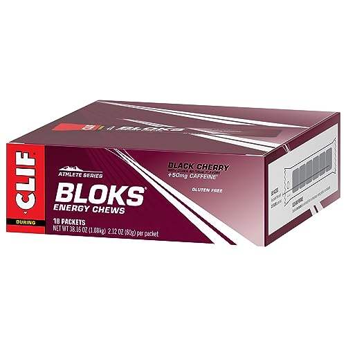 CLIF BLOKS easy-open packaging highlights portability for training sessions.