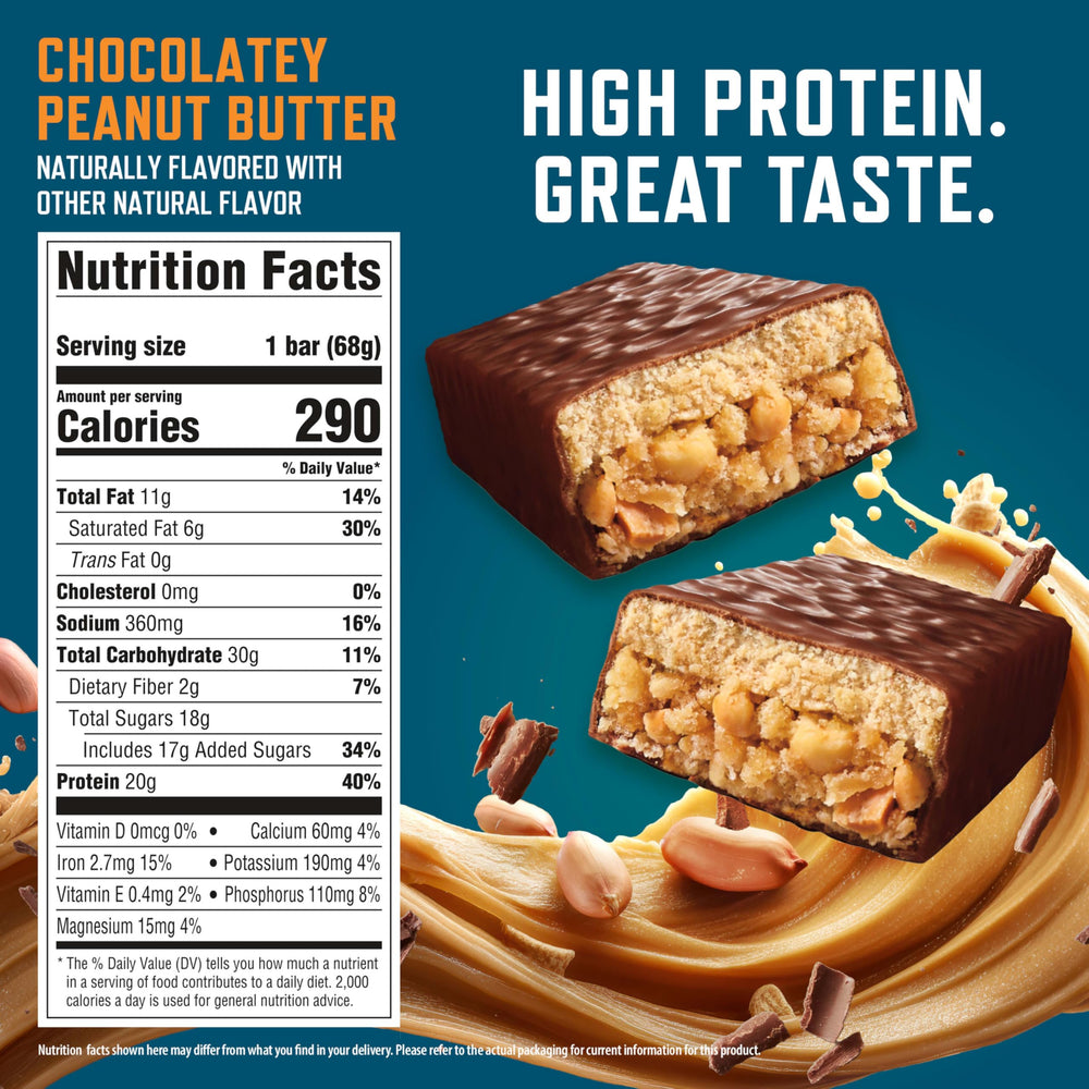 CLIF BUILDER'S 12-pack box shown for convenient value pack