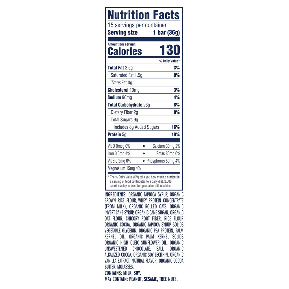 Clif Kid Zbar Protein Chocolate Chip bar close-up highlighting crispy texture