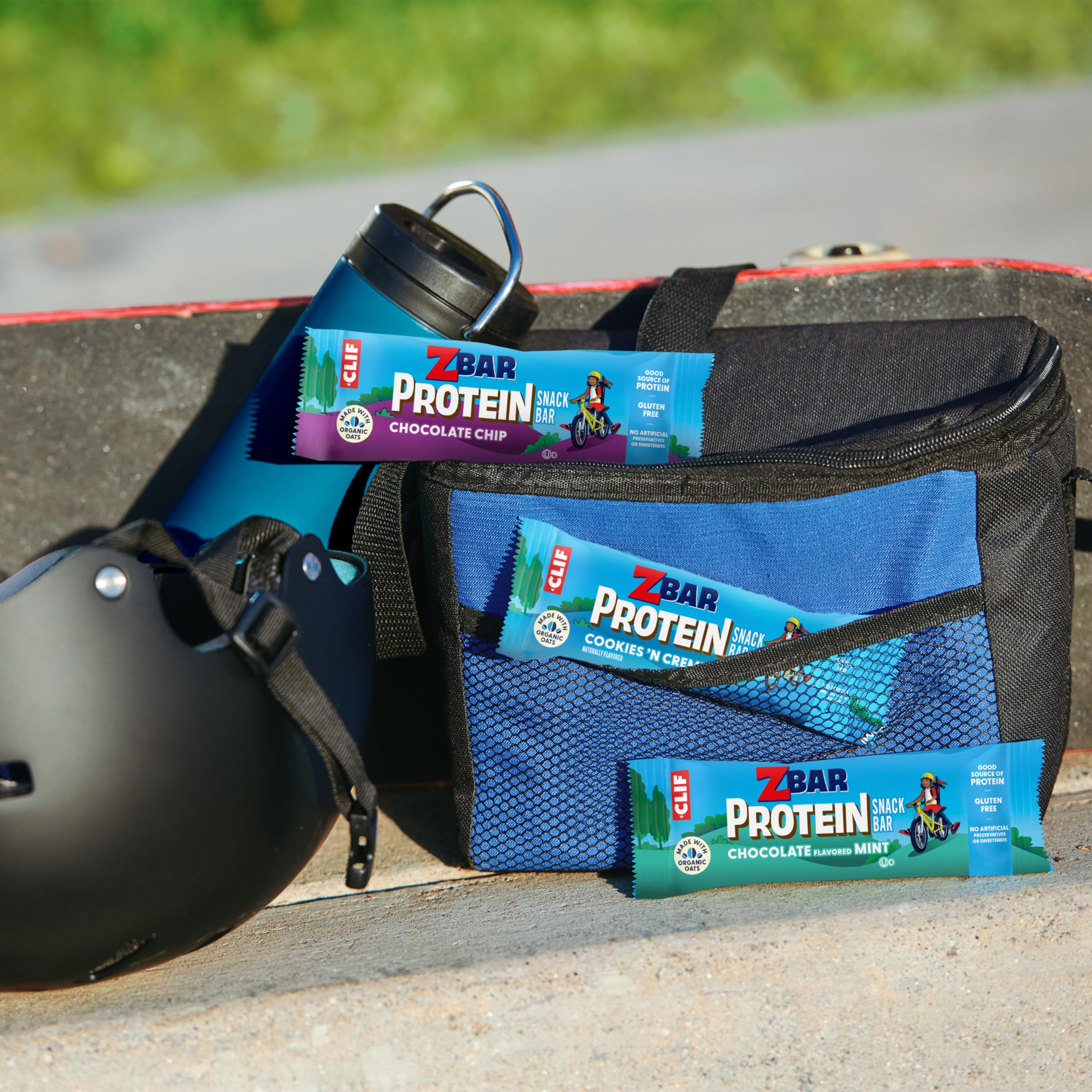 Gluten-free ZBar Protein bar with no artificial ingredients