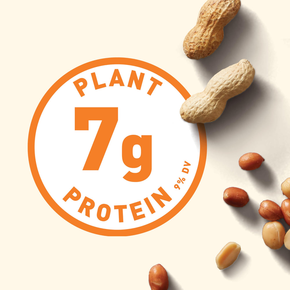 CLIF Nut Butter Bar 7g plant‑based protein; fueling option for active days