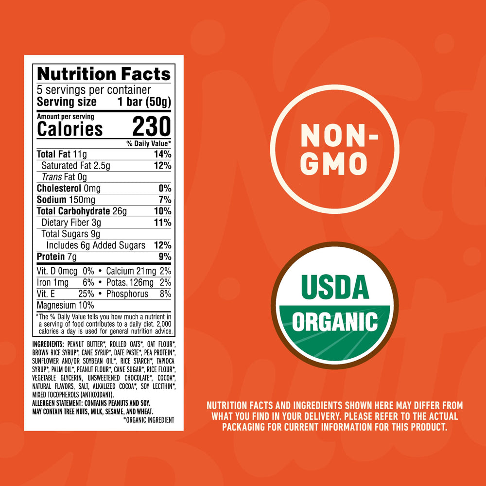 CLIF Nut Butter Bar variety pack peanut butter; convenient plant‑based snack