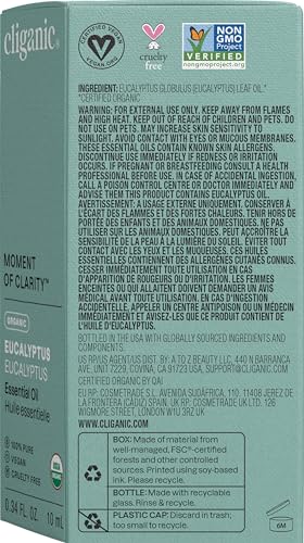 Cliganic Eucalyptus Oil supports aromatherapy routines at home.