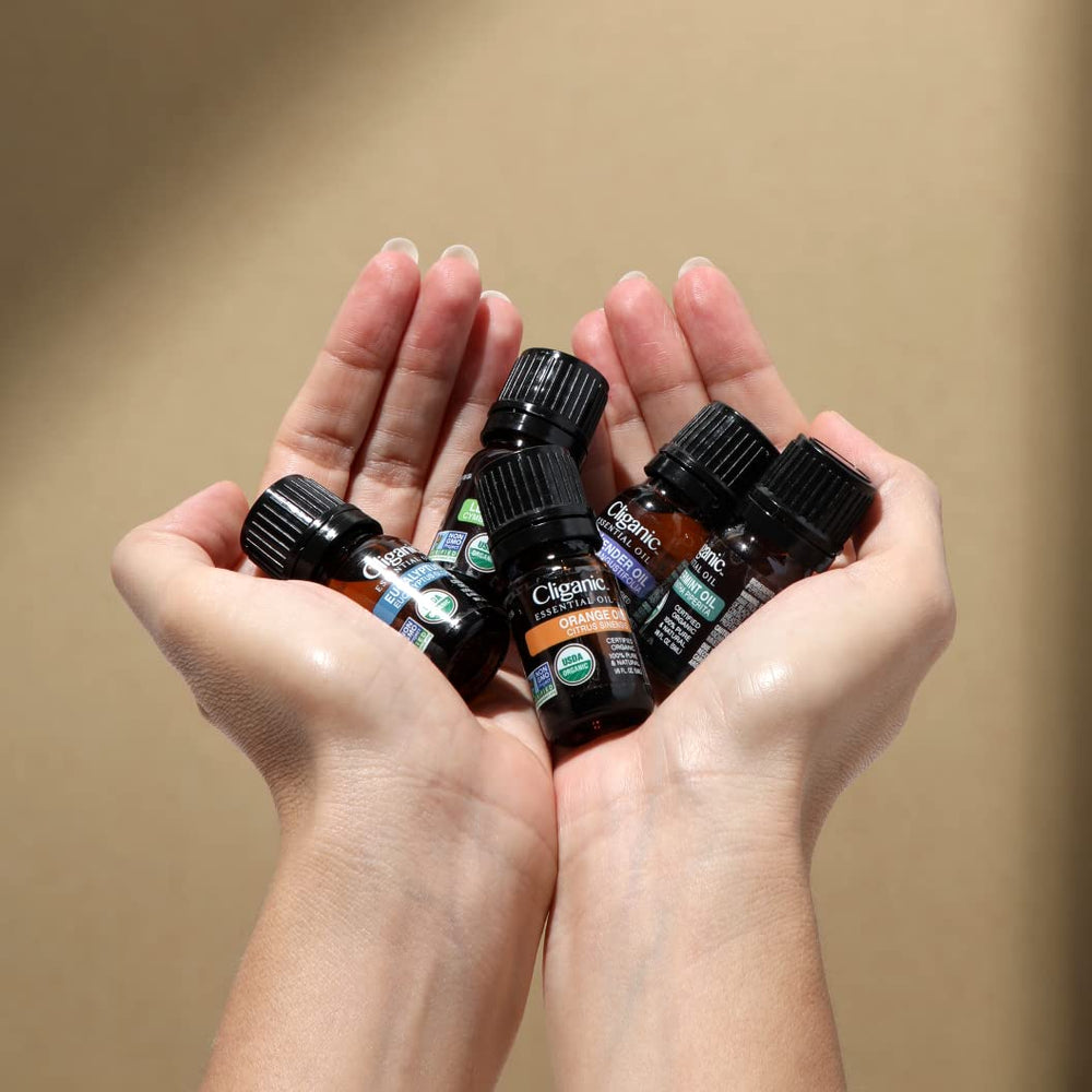 Cliganic Eucalyptus Oil packaging variation showcases new look.