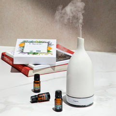 Cliganic Eucalyptus Oil purity label highlights third-party testing.