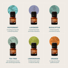 Cliganic Eucalyptus bottle highlights crisp uplifting notes