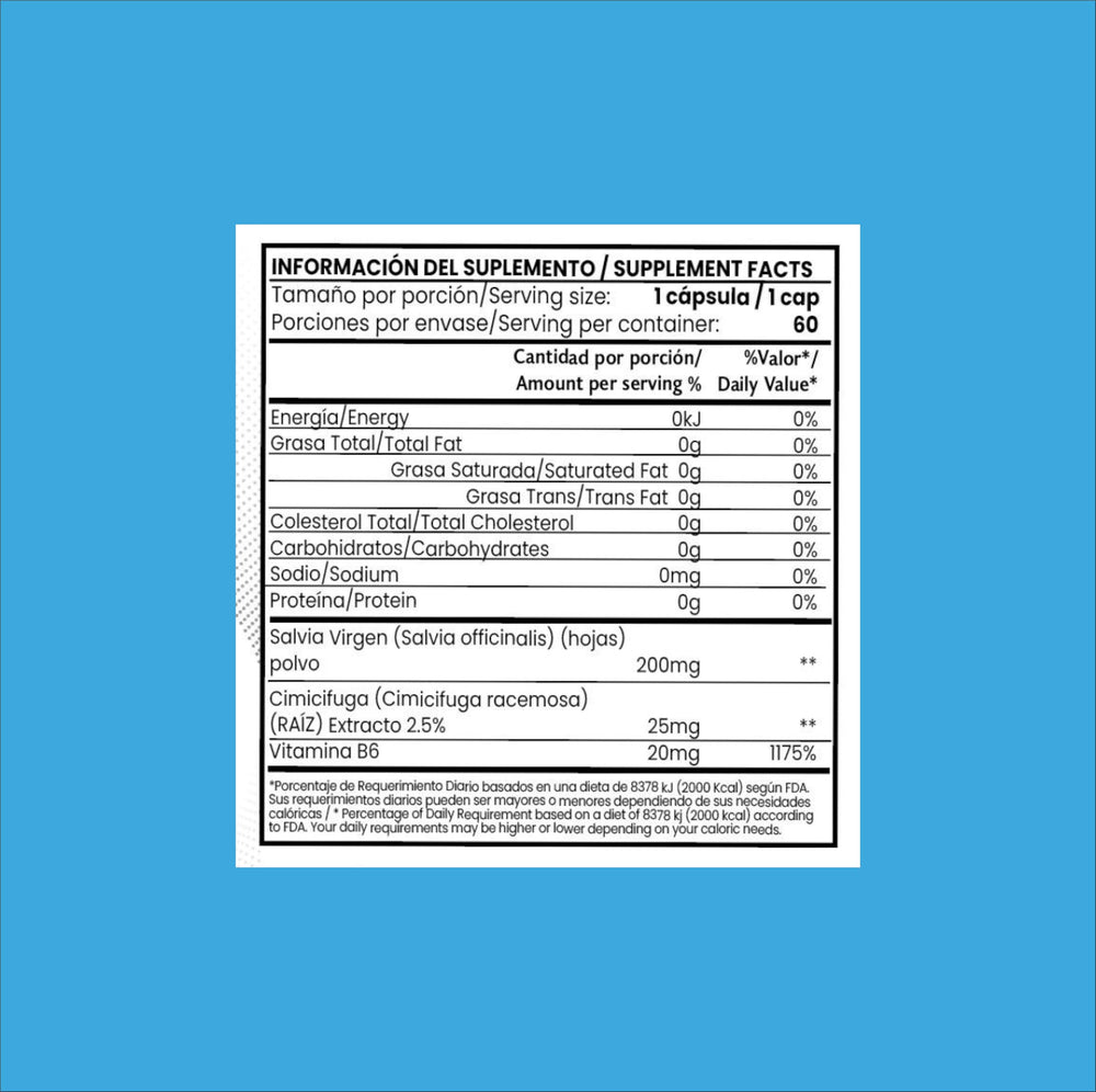 CLÍNICA DR. VEGA Peiskos black cohosh extract capsules promoting menopausal comfort.