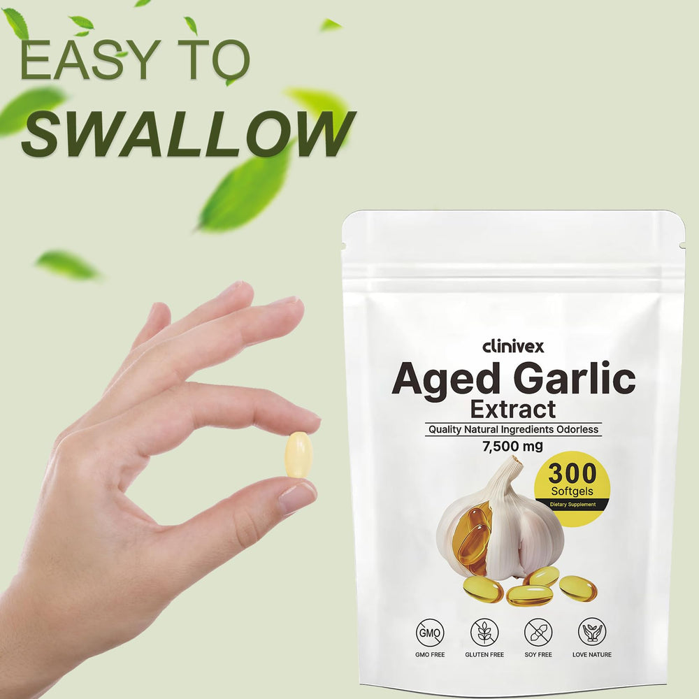 Clinivex organic garlic ingredients showcase purity and eco-friendly sourcing for clean daily use.