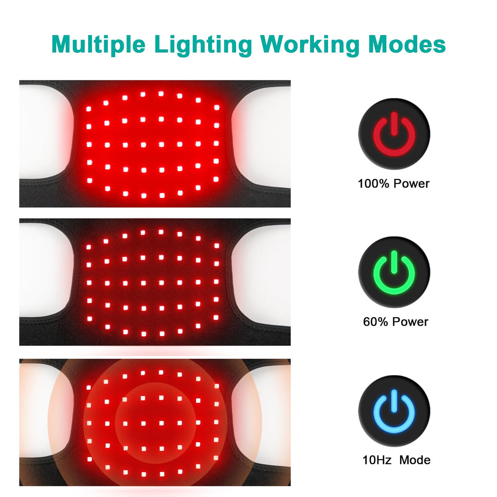 CLMTAS red light knee pad at home use for daily routines