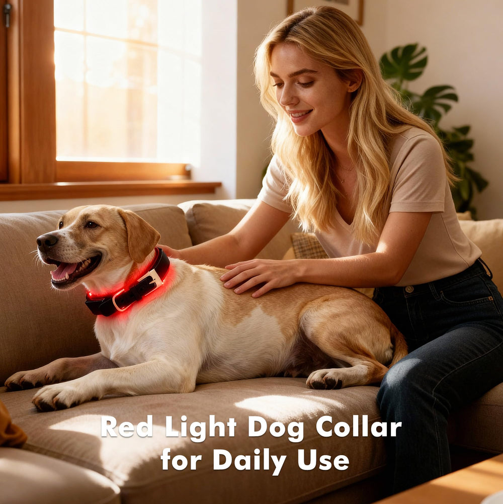 Clocness rechargeable pet light collar keeps daily use ready with no frequent battery changes.