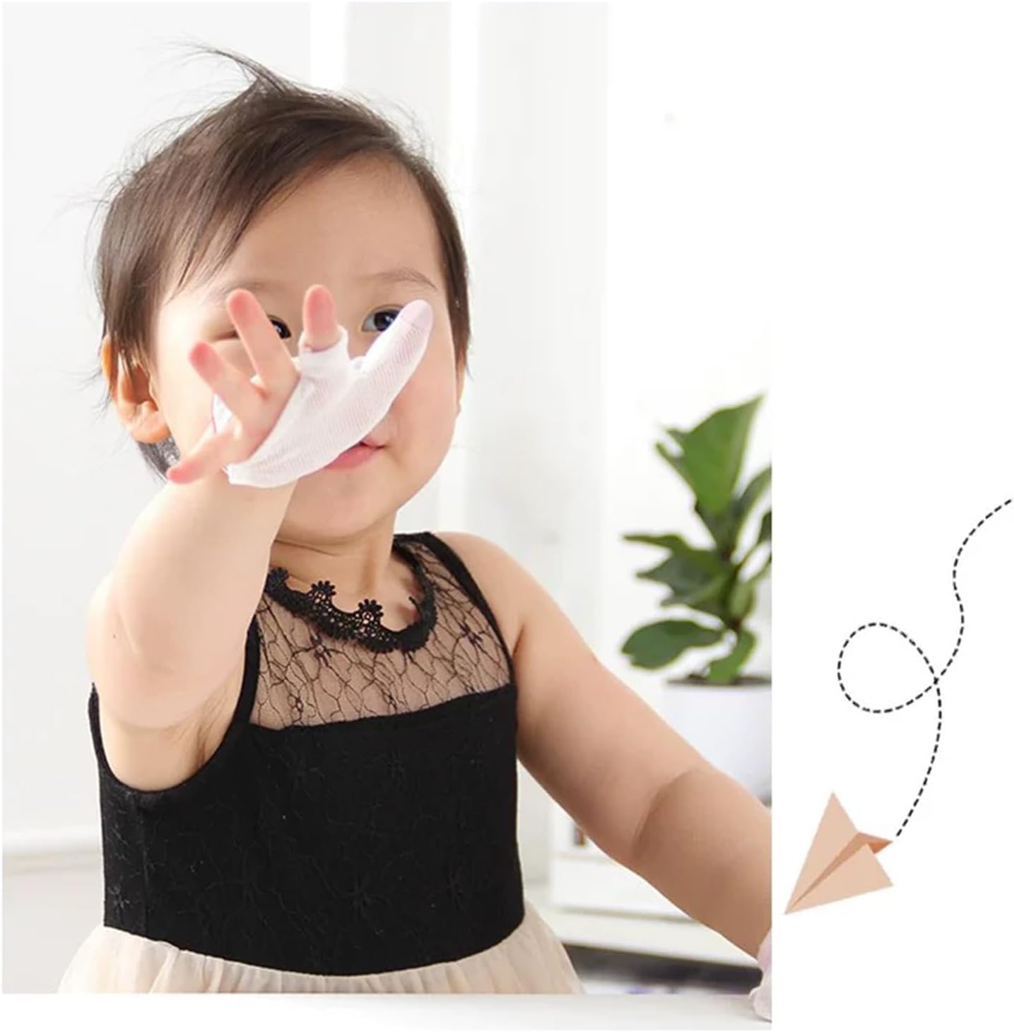 Cloverhome Thumb Sucking Guard gift-ready packaging shown.